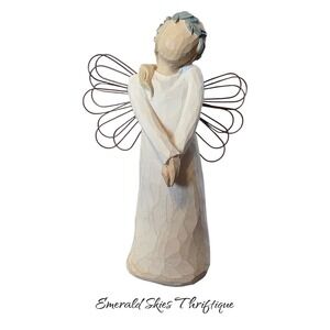 Willow Tree Celebrate angel with Joyful Anticipation free ship no box